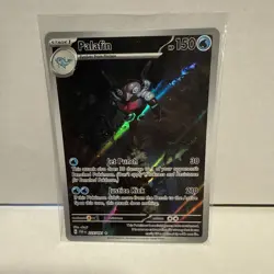 Palafin 225/091 SV Paldean Fates Holo Pokemon TCG Illustration Rare NM Condition - Image 1