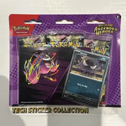 Pokemon Ascended Heroes Triple Pack (tech sticker collection) TCG Gengar/Gasly - Image 1