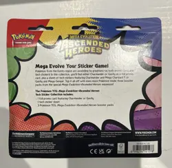 Pokemon Ascended Heroes Triple Pack (tech sticker collection) TCG Gengar/Gasly - Image 2