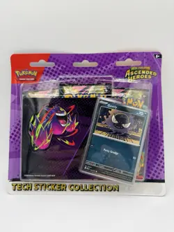 Pokemon TCG Mega Evolution Ascended Heroes Tech Sticker Collection Purple - Image 3