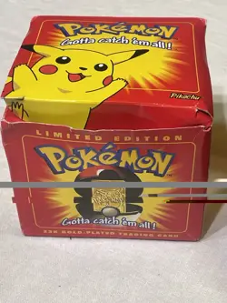 Pokemon pikachu 23k Gold plated promo card - Image 4