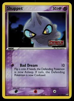 Pokemon Card - Shuppet Power Keepers 61/108 Common Reverse Holo Stamped - Image 1