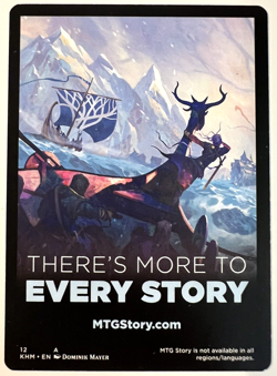 MTG Kaldheim Borderless Tyvar Kell 287 + Token Card - Image 5