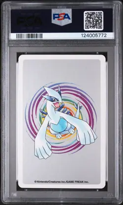 2000 POKEMON SILVER VERSION PLAYING CARDS KING OF HEARTS #245 SUICUNE PSA 10 - Image 2
