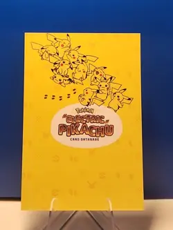 Pikachu Fossil Museum Electric Pikachu 2025 Star Holo Peru Omanyte Card Database - Image 2