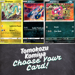 Tomokazu Komiya Pokemon Cards | Choose Your Card! | Artist & Illustrator - Image 1