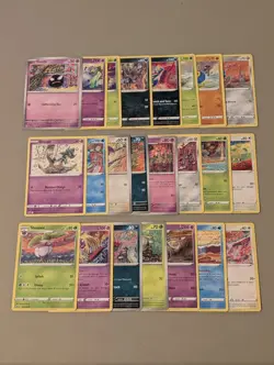 Pokemon Card Lot From Illustrator Tomokazu Komiya LP to NM - Image 1