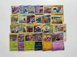 Pokemon Tomokazu Komiya Illustrator Mixed Card Lot Of 24 Common, Uncommon, Rare - Image 1