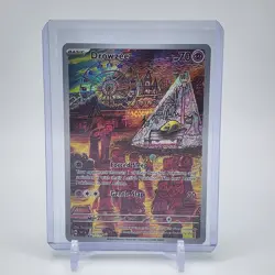 Pokemon TCG Drowzee Scarlet & Violet Base Set 210/198 Illustration Rare MINT - Image 1