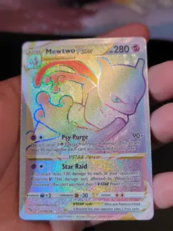 Mewtwo VSTAR (Secret) 079/078 Pokemon GO Holo - Image 2