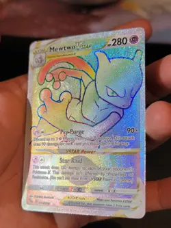 Mewtwo VSTAR (Secret) 079/078 Pokemon GO Holo - Image 3