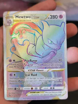 Mewtwo VSTAR (Secret) 079/078 Pokemon GO Holo - Image 4