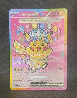 Pokemon Pikachu EX SIR 277/217 Ascended Heroes English *IN HAND* - Image 1