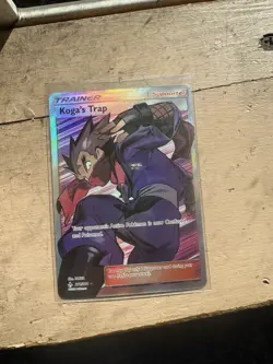 Pokemon TCG - Unbroken Bonds Koga's Trap (Full Art) 211/214 Ultra Rare - NM! - Image 1