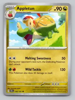 Appletun #140/191 Uncommon SV08: Surging Sparks Pokemon - Image 1