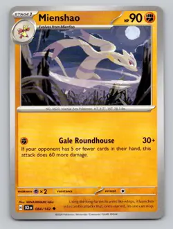 Mienshao #084/142 Uncommon SV07: Stellar Crown Pokemon - Image 1