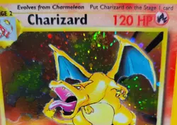 CGC 7.5 NEAR MINT+ 2000 CHARIZARD POKEMON HOLO BASE SET 2 #4 G3069 - Image 2