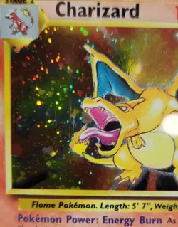 CGC 7.5 NEAR MINT+ 2000 CHARIZARD POKEMON HOLO BASE SET 2 #4 G3069 - Image 3