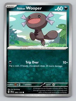 Paldean Wooper #093/159 Common SV09: Journey Together Pokemon - Image 1