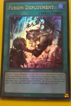 Fusion Deployment - CH01-EN029 - Ultra Rare YuGiOh - Image 1