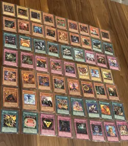 Yugioh Magician’s Force MFC 1st Edition Commons 59 NM Vintage Wave Motion Cannon - Image 4