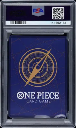 2026 ONE PIECE OP14-THE AZURE SEA'S SEVEN MANGA ALT ART DRACULE MIHAWK PSA 10 - Image 2