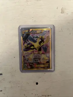 Pokemon TCG Alakazam EX Full Art Fates Collide Secret Rare Card MINT 125/124 - Image 1