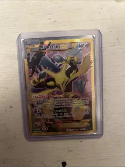 Pokemon TCG Alakazam EX Full Art Fates Collide Secret Rare Card MINT 125/124 - Image 2