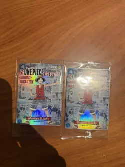 One Piece Monkey D. Luffy US Voyage Basketball Card Rutgers IN HAND Unopened - Image 1