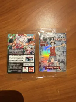 One Piece Monkey D. Luffy US Voyage Basketball Card Rutgers IN HAND Unopened - Image 2