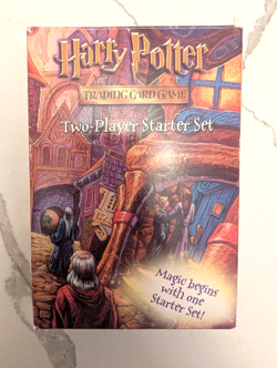 Harry Potter Base Set 2 Player Starter Deck 2001 Cards and Map Only 125 Cards - Image 1