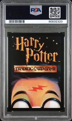 2001 Harry Potter WOTC Base Set Ghost Rare Foil Harry Potter 8/116 PSA 8 - Image 2