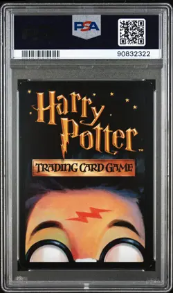 2001 Harry Potter WOTC Base Set Ghost Rare Foil Draco Malfoy 2/116 PSA 8 - Image 2
