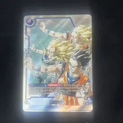 Gotenks - SB02-022 Alternate Art Manga Booster 02 Dragon Ball Card English - Image 1