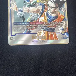Gotenks - SB02-022 Alternate Art Manga Booster 02 Dragon Ball Card English - Image 3