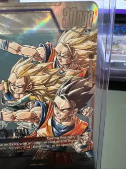 Gotenks - SB02-022 Alternate Art Manga Booster 02 Dragon Ball Card English - Image 3