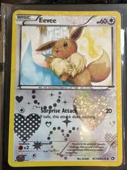 Pokemon TCG Eevee 21/30 XY Trainer Kit: Sylveon & Noivern Reverse Holo - Image 1