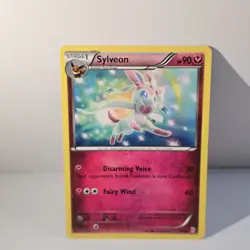 Pokemon TCG XY Trainer Kit Sylveon 15/30 Non Holo LP - Image 1