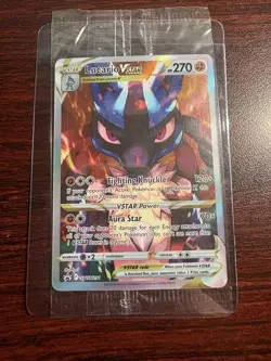 Pokemon TCG Lucario VSTAR SWSH291 Sealed Black Star Promo Crown Zenith NM - Image 1