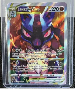 Lucario VSTAR SWSH291 Black Star Promo - Crown Zenith ETB Pokemon TCG - NM - Image 1