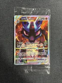 Pokemon TCG Lucario VSTAR SWSH291 Sealed Black Star Promo Crown Zenith NM - Image 1