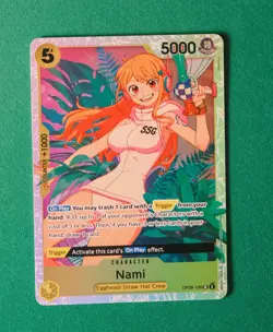 Nami OP08-106 Two Legends Foil One Super Rare Piece NM - Image 1