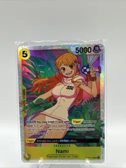 One Piece TCG Two Legends Nami Foil SR OP08-106 - Image 1