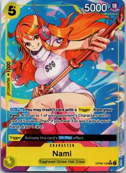 Nami (Parallel) SR Two Legends OP08-106 NM - Image 1