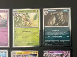 Pokemon Prismatic Evolutions Cosmo Holo Promo Cards (8) Mini Tin Costco Pack - Image 3