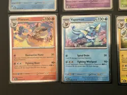Pokemon Prismatic Evolutions Cosmo Holo Promo Cards (8) Mini Tin Costco Pack - Image 4