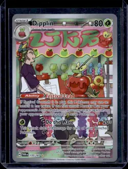 2024 Pokemon SV Twilight Masquerade TWM EN Dipplin Illustration Rare #170/167 - Image 1
