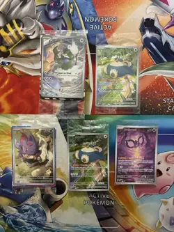 Pokemon Card Lot Holo Sealed Promo Alt Art Full Art Fire Snorlax Zorua - Image 1