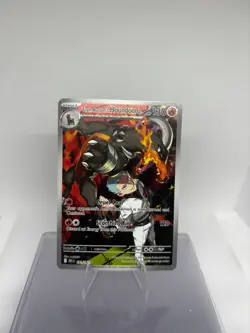 Pokemon TCG Team Rockets Houndoom Illustration Rare Card 191/182 Destined Rivals - Image 1