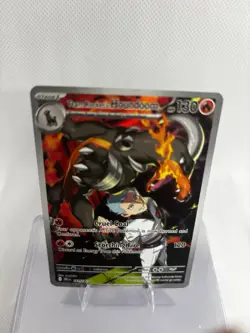 Pokemon TCG Team Rockets Houndoom Illustration Rare Card 191/182 Destined Rivals - Image 2